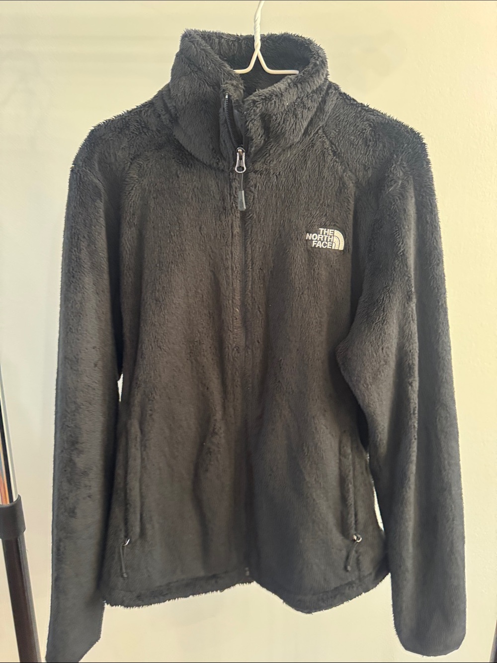 The North Face Black Plush Fleece Jacket